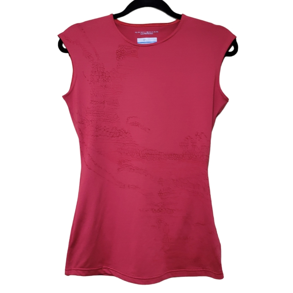 3‎ for $30💥 Columbia Omni-Shade Coral Orange Tank Top, size small